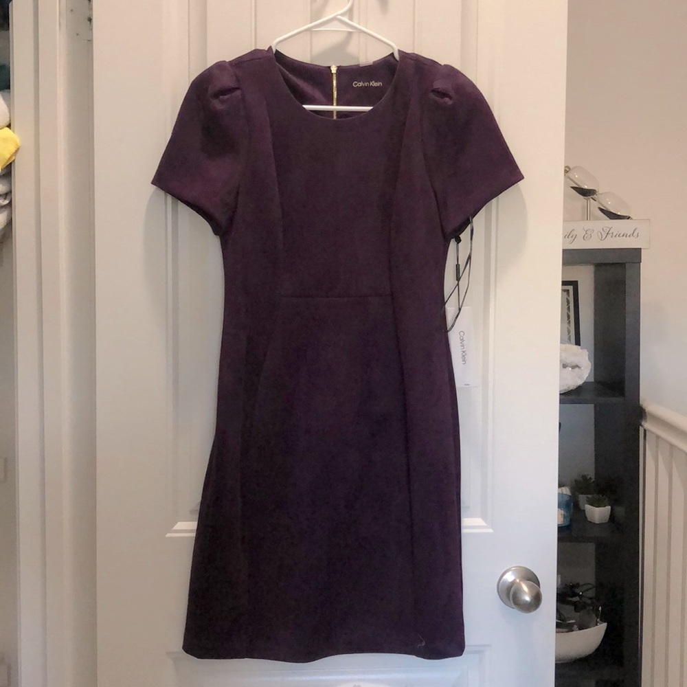 Burgundy 10petite dress by Calvin Klein